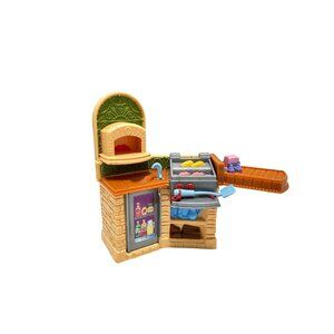 Fisher Price Loving Family Outdoor Grill BBQ Patio